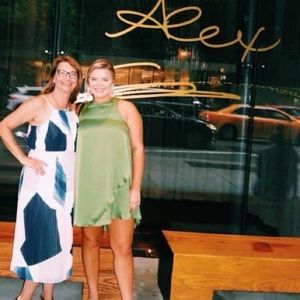 Wishlist Green Cocktail Dress